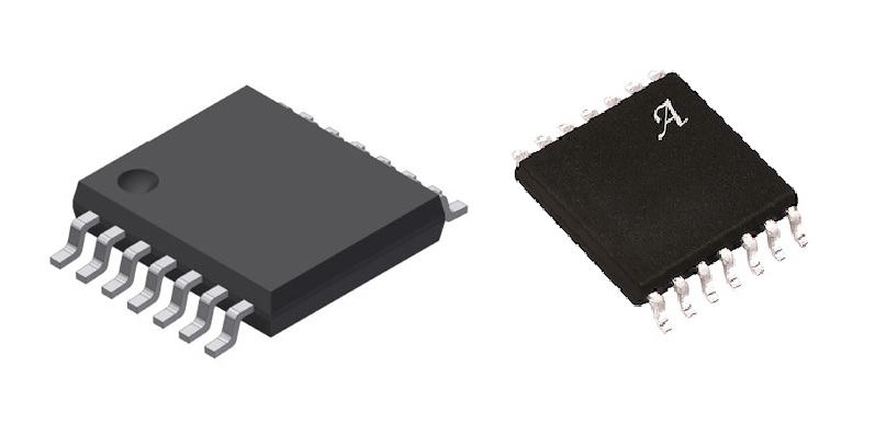 Angle Sensor Integrated Circuit A33002 and A33003 Packaging Image